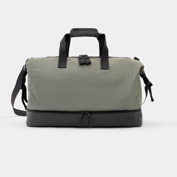 Minimalist Gray Travel Bag
