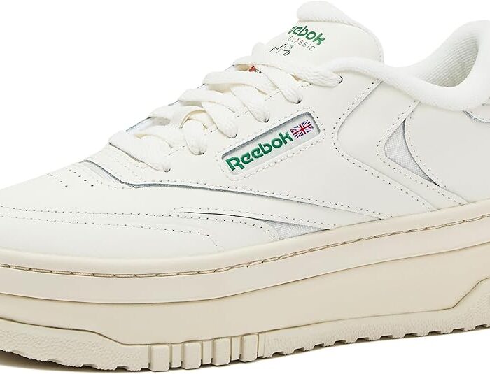 Club C Extra Platform Sneakers for Women - White Casual Tennis Women's Fashion Sneakers