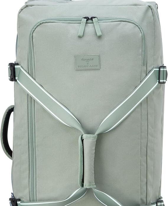 florence by mills On A Roll Two Wheel Rolling Travel Duffle Bag